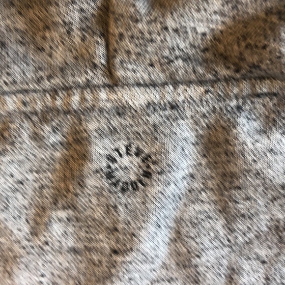 Steve Madden Quick Dry Gray Cowl Neck Sweatshirt with Moto Sleeves, Size Small - Picture 8 of 13